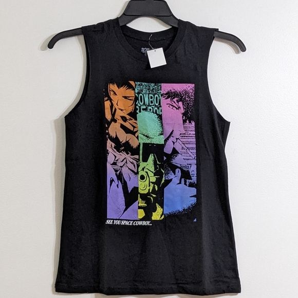 Cowboy Bebop Anime Women's Tank Top, Size Small, New With Tag - Picture 1 of 4